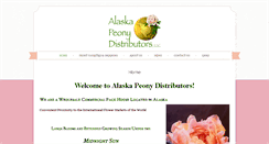 Desktop Screenshot of alaskapeonydistributors.com