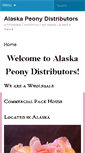 Mobile Screenshot of alaskapeonydistributors.com